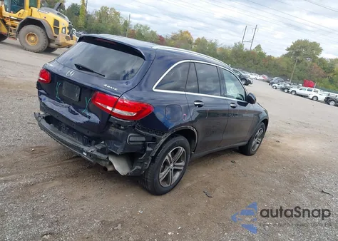 2016 Mercedes-Benz Glc 300 4Matic z USA, uszkodzony, nr VIN WDC0G4KB1GF069671